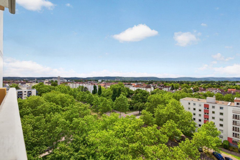 Ausblick Etagenwohnung Karlsruhe