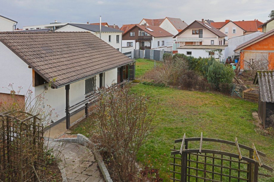 Aussicht Balkon Einfamilienhaus Karlsdorf-Neuthard / Neuthard