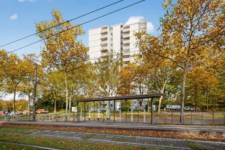 Au�enansicht Karlsruhe Etagenwohnung Reserviert