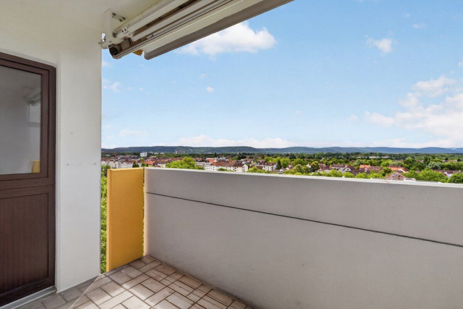 Balkon 1 Etagenwohnung Karlsruhe