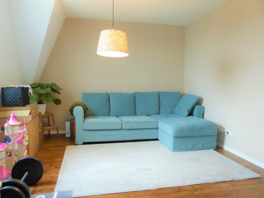 Wohnzimmer B Dachgeschosswohnung Rastatt