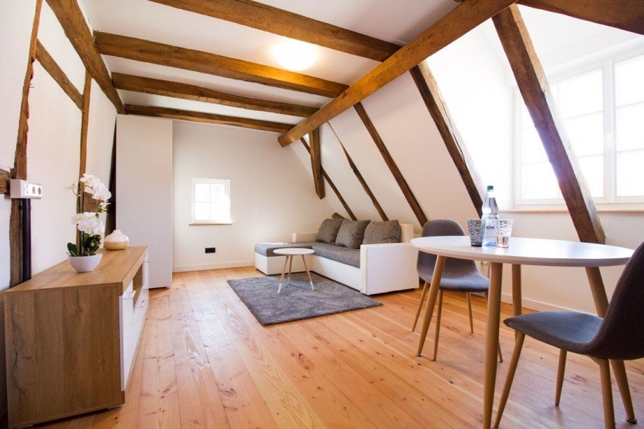 Wohnbereich Dachgeschosswohnung Karlsruhe