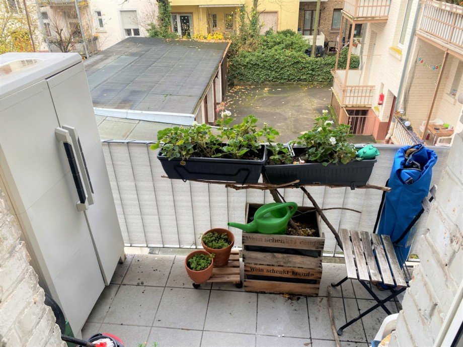 Balkon 2 Etagenwohnung Karlsruhe