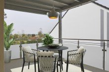 Balkon 1.OG Erstbezug nach Kernsanierung: Loftartige 2-Zimmer-Wohnung mit hochwertiger Ausstattung