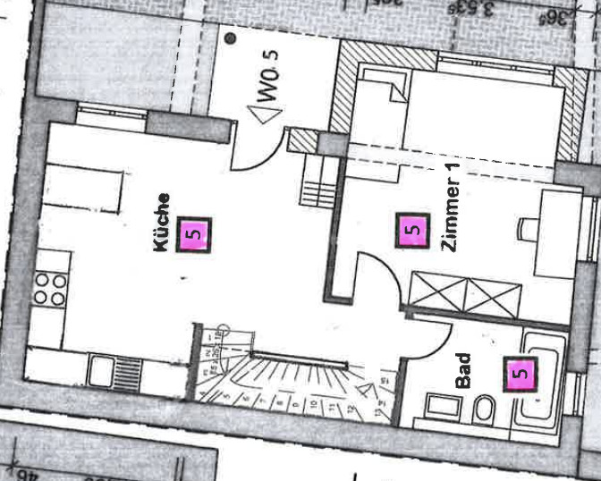 Grundriss EG Einfamilienhaus Karlsruhe