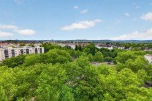 Ausblick Panoramablick �ber Karlsruhe: Wohnung mit au�ergew�hnlichem Entwicklungspotenzial