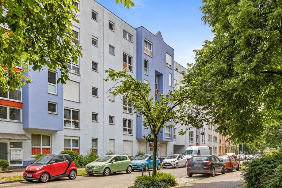 Au�enansicht Etagenwohnung Karlsruhe / M�hlburg