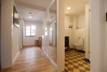 Badezimmer 3-Zimmer Business-Apartement  Bellegno  in KA-Bulach