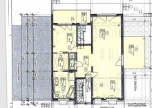 Grundriss OG Erstbezug nach Kernsanierung: Loftartige 2-Zimmer-Wohnung mit hochwertiger Ausstattung