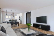 Wohnen / Essen / Kochen Erstbezug nach Kernsanierung: Loftartige 2-Zimmer-Wohnung mit hochwertiger Ausstattung