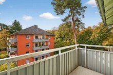 Balkon K�che Bezugsfrei: 2-Zimmer-Wohnung nahe der Karlsruher FH mit zwei Balkonen und PKW-Stellplatz