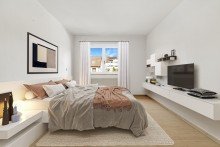 Schlafzimmer (saniert) Rohdiamant: Sanierungsbed�rftiges Reihenendhaus in toller Lage