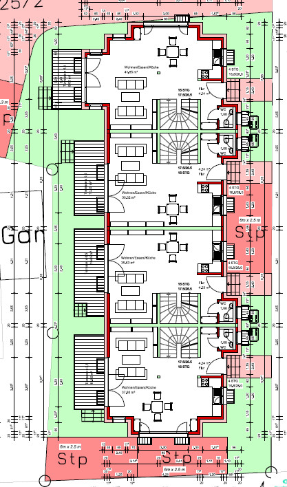 Grundriss EG Wohngrundst�ck Gaggenau