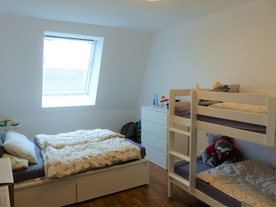 Schlafzimmer A Dachgeschosswohnung Rastatt
