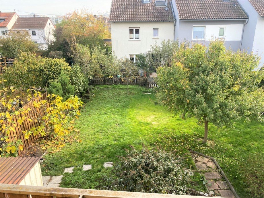 Garten Reihenendhaus Karlsruhe