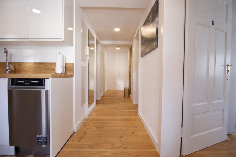 K�che Karlsruhe Etagenwohnung 3-Zimmer Business-Apartement Bellegno in KA-Bulach