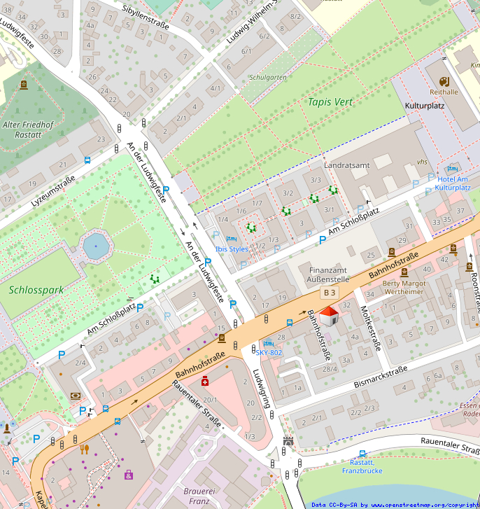 Mikrolage Etagenwohnung Rastatt