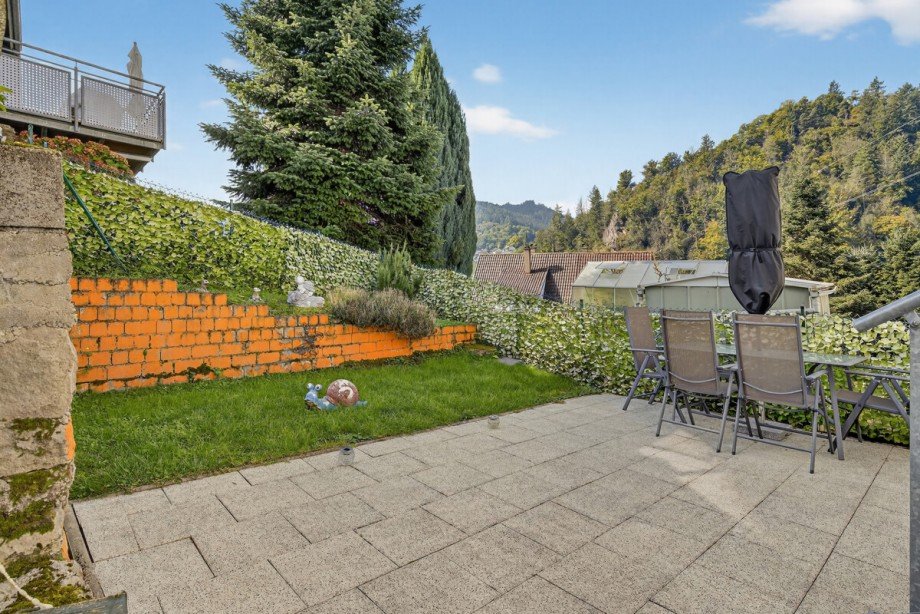 Ausblick Terasse Einfamilienhaus Gernsbach