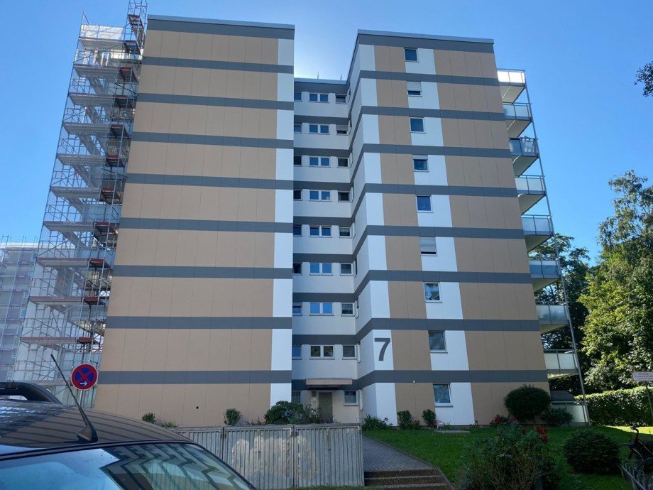 Au�enansicht Etagenwohnung Ettlingen
