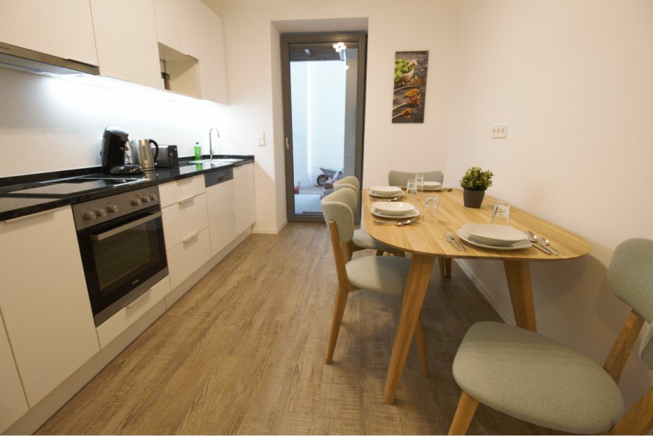 Wohnk�che Erdgeschosswohnung Karlsruhe