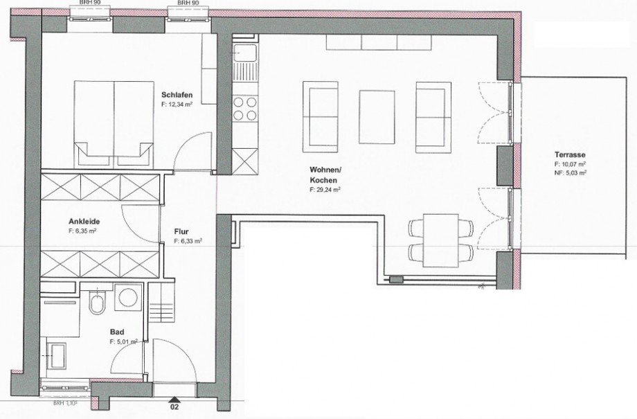 Wohnung 2 (Erdgeschoss) Erdgeschosswohnung Bischweier