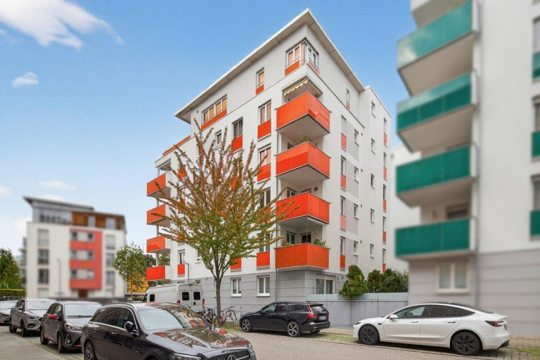 Au�enansicht Karlsruhe Etagenwohnung Bezugsfrei: Wohnen am Park- Ruhe und City-Flair vereint
