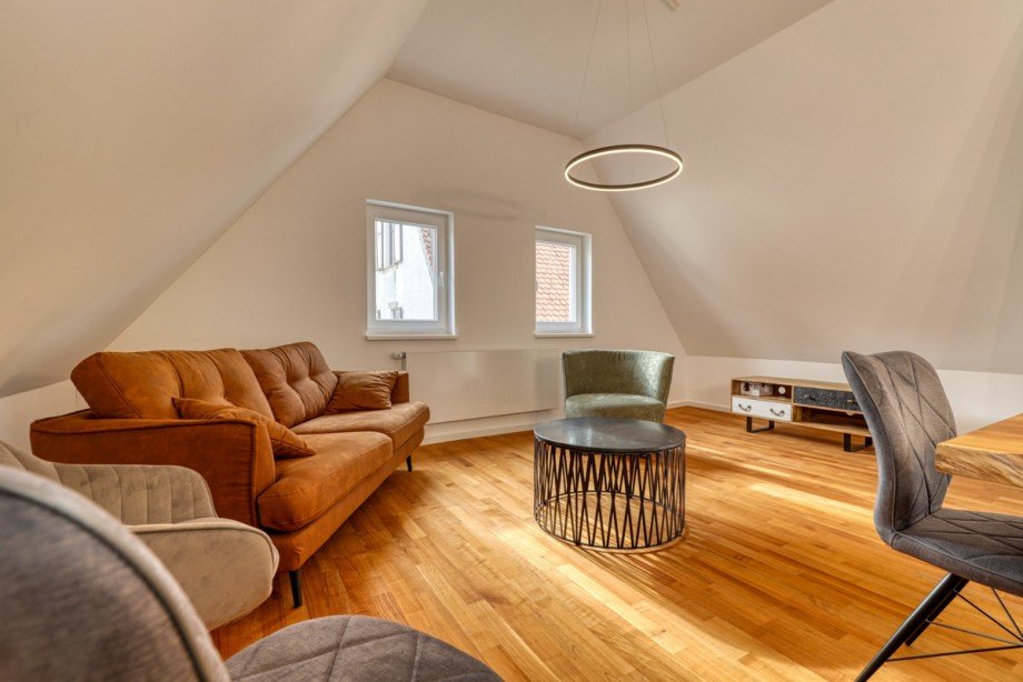 Wohnbereich Dachgeschosswohnung Ettlingen