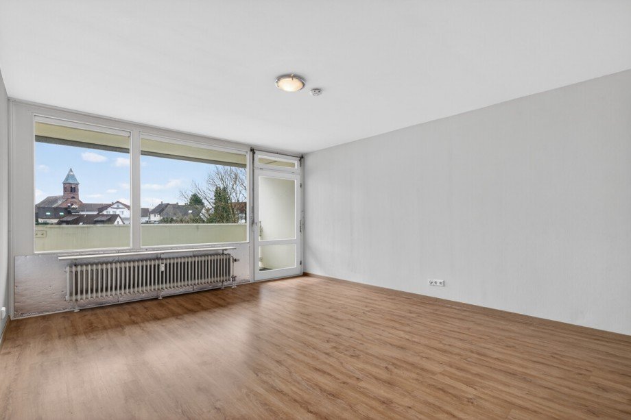 Wohn- und Schlafbereich Etagenwohnung Durmersheim