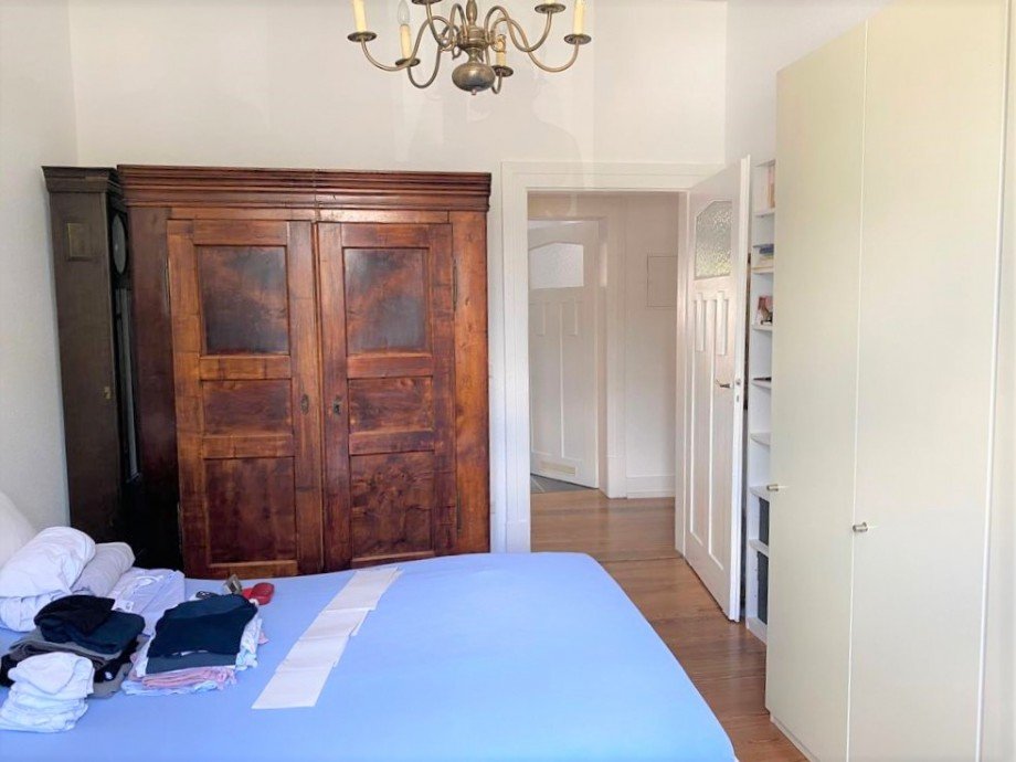 Schlafzimmer A Erdgeschosswohnung Karlsruhe