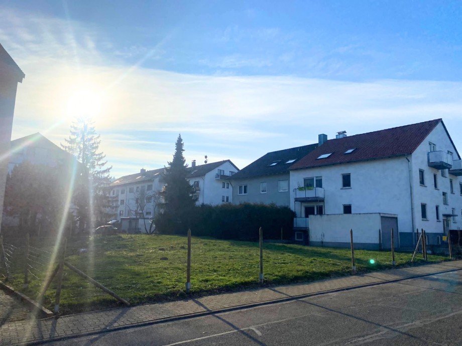 Vorderansicht B Wohngrundst�ck Karlsruhe / Wolfartsweier