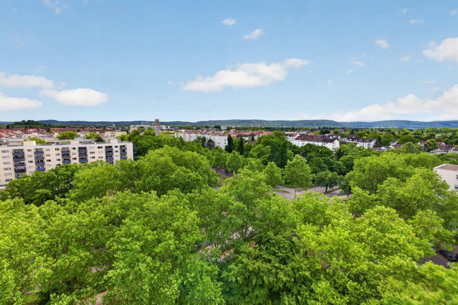 Ausblick Etagenwohnung Karlsruhe