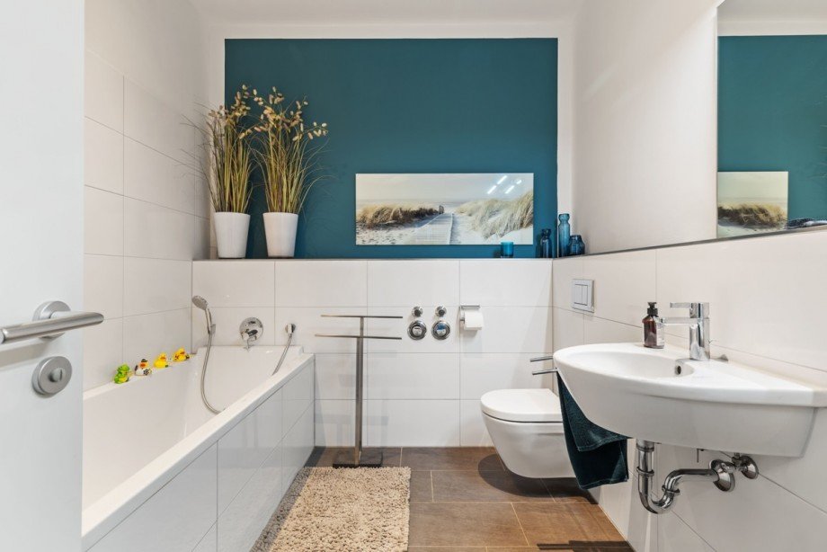 Badezimmer Erdgeschosswohnung Karlsruhe