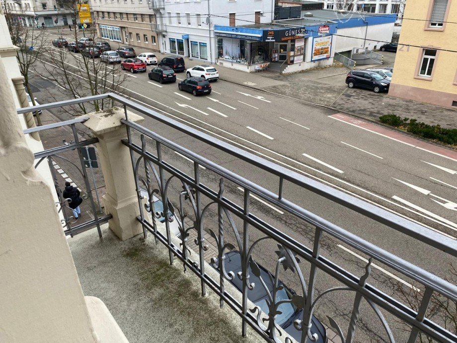 Balkon 2 Etagenwohnung Rastatt