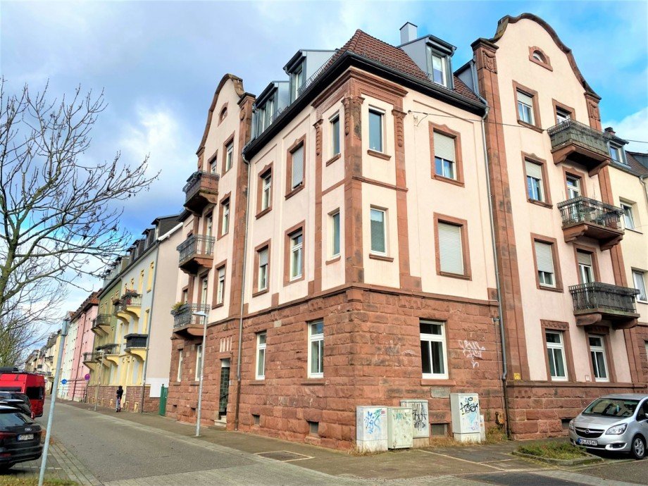 Au�enansicht Etagenwohnung Karlsruhe