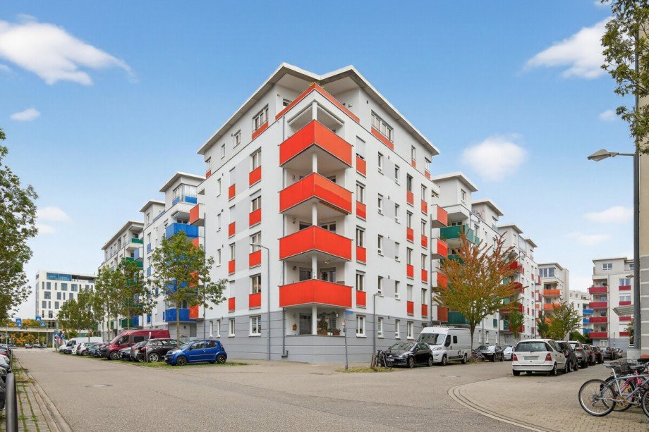 Au�enansicht Etagenwohnung Karlsruhe