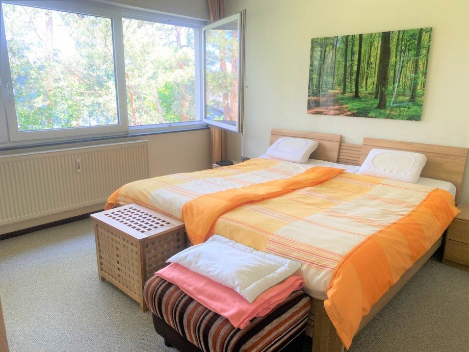 Schlafzimmer 1 Etagenwohnung Karlsruhe / Waldstadt