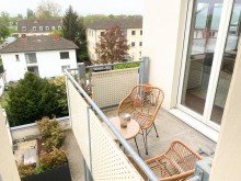 Balkon Wundersch�ne 2-Zimmer-Wohnung mit Balkon in kernsaniertem Altbau im Rastatter Zentrum