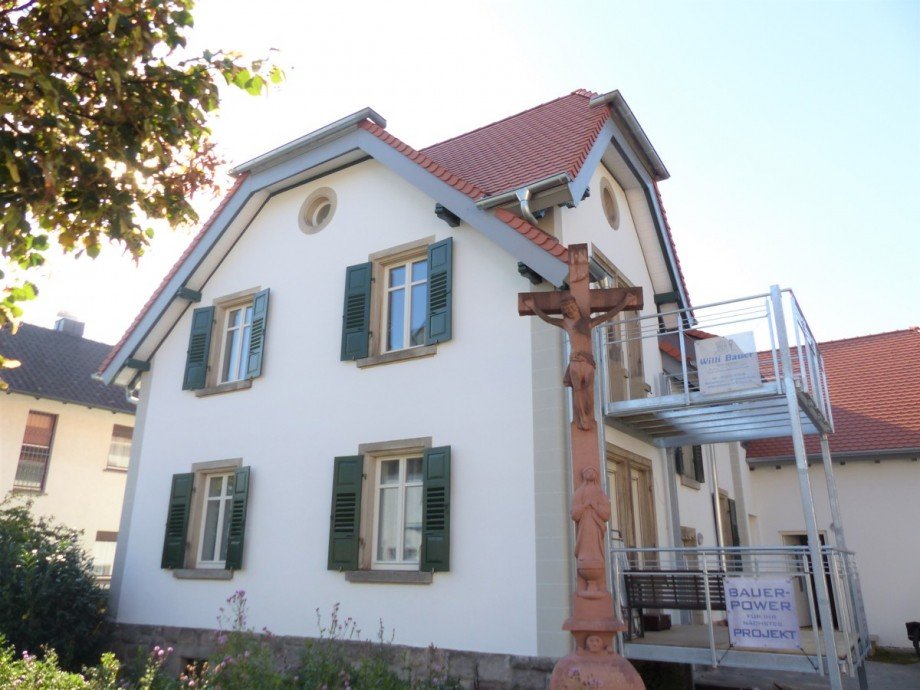 Au�enansicht Maisonettewohnung Bischweier