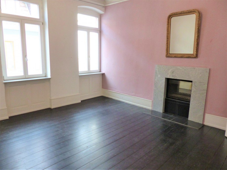 Wohnzimmer A Etagenwohnung Karlsruhe / Durlach