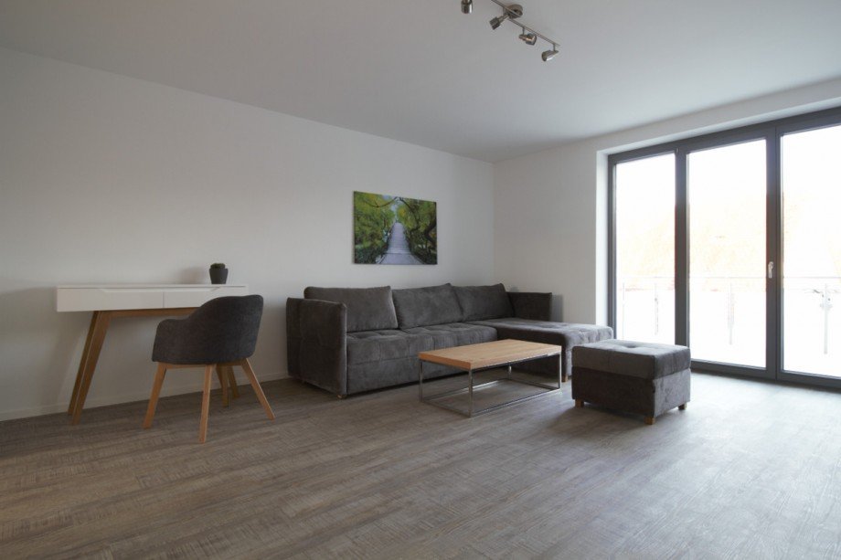 Wohnzimmer B Etagenwohnung Karlsruhe
