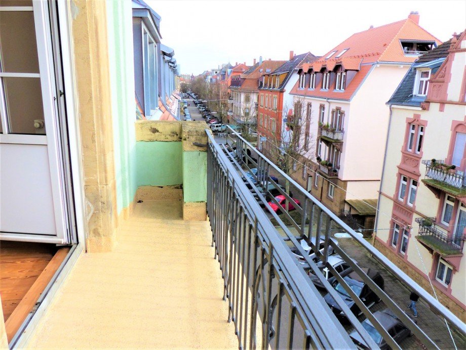 Balkon 1 Dachgeschosswohnung Karlsruhe