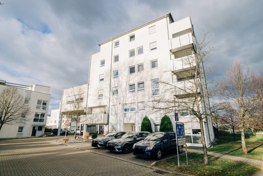 Au�enansicht Etagenwohnung Stutensee