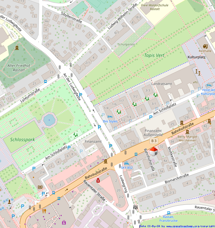 Mikro-Lage Etagenwohnung Rastatt