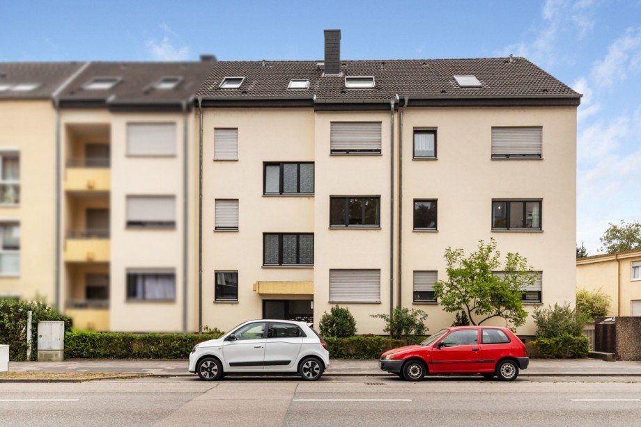 Au�enansicht Etagenwohnung Karlsruhe