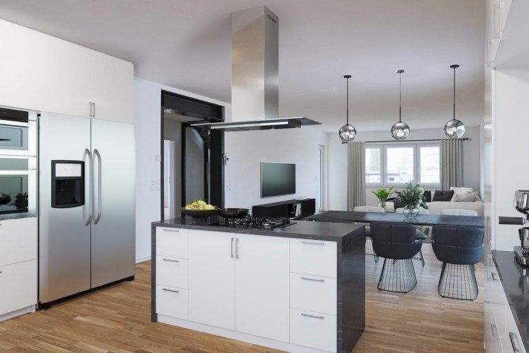 Wohnen / Essen / Kochen Rheinstetten / Forchheim Etagenwohnung Erstbezug nach Kernsanierung: Loftartige 2-Zimmer-Wohnung mit hochwertiger Ausstattung
