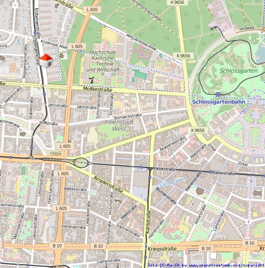 Lageplan Etagenwohnung Karlsruhe