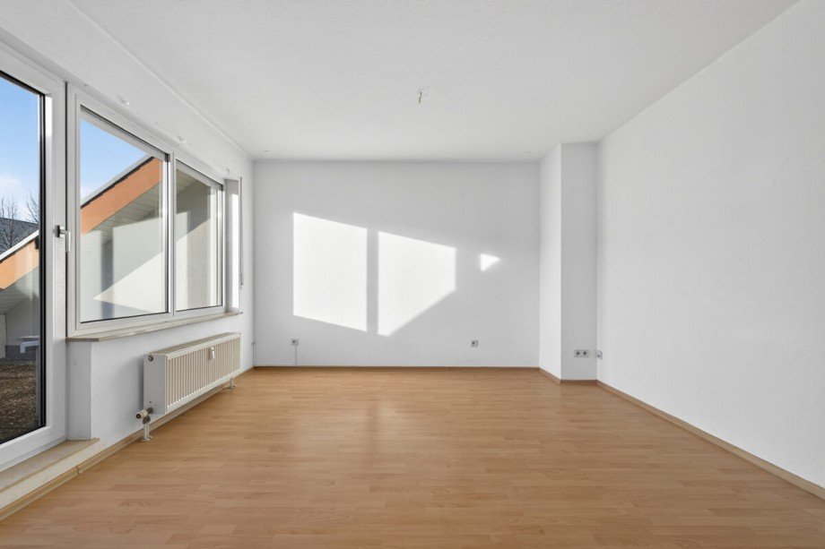 Wohnzimmer Dachgeschosswohnung Karlsruhe / Neureut