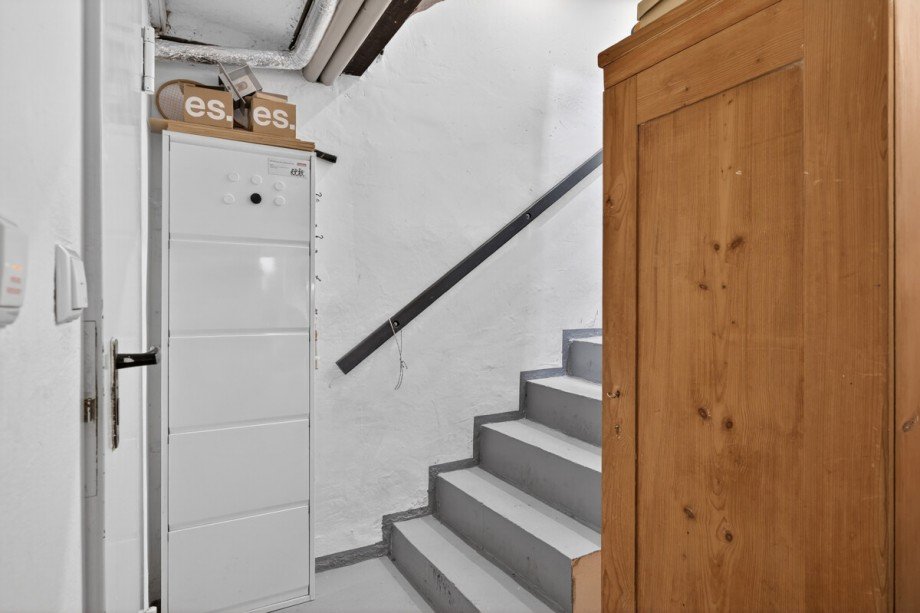 Treppe zum Keller Einfamilienhaus Karlsruhe