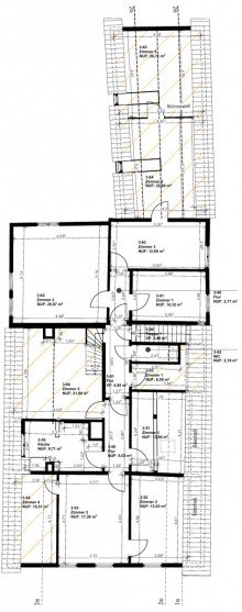 Dachgeschoss Gro�z�gige 2-Zimmer-Wohnung mit zwei Balkons und Tiefgaragenstellplatz