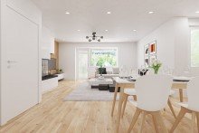 Wohn-Essbereich (saniert) Rohdiamant: Sanierungsbed�rftiges Reihenendhaus in toller Lage